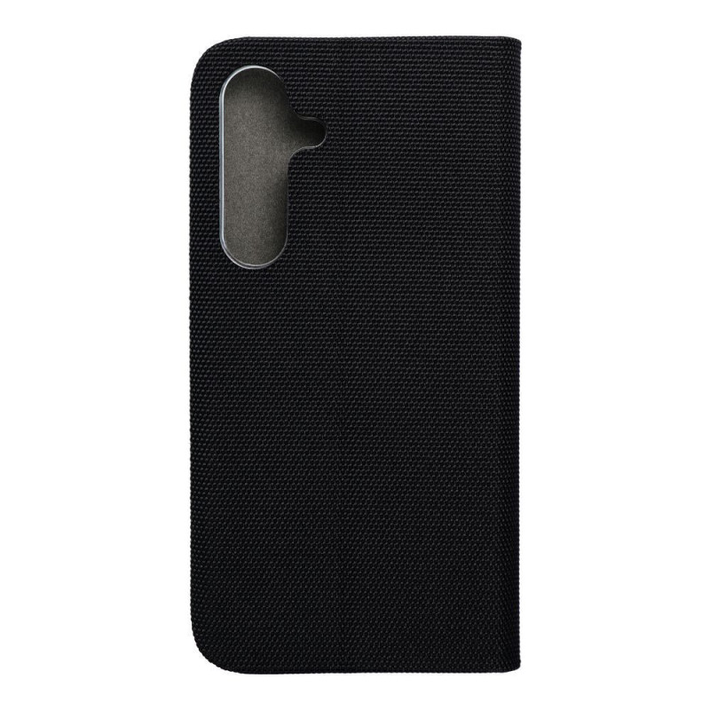 Peňaženkové puzdro Sensitive Book na Samsung Galaxy S25 Čierny
