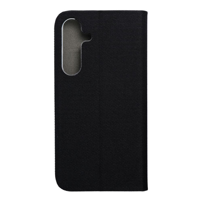 Peňaženkové puzdro Sensitive Book na Samsung Galaxy S25 Plus Čierny