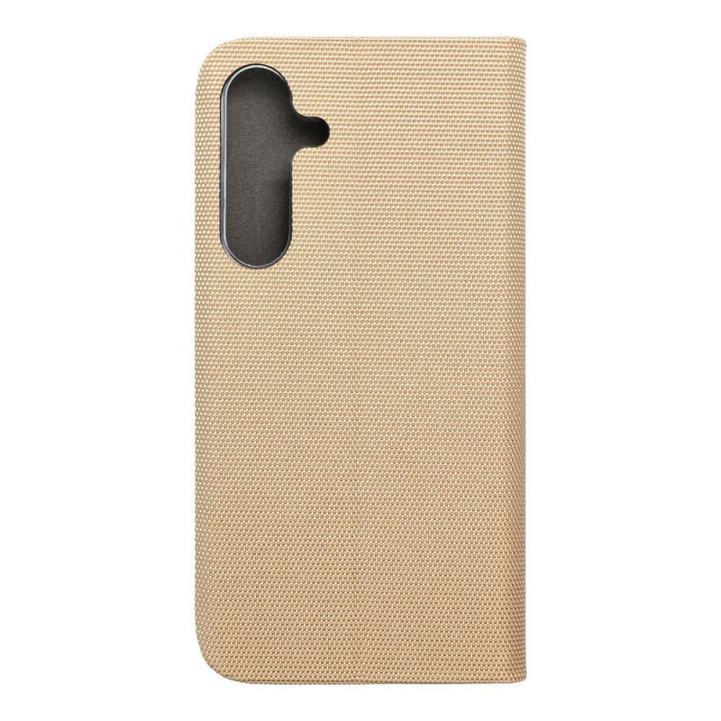 Peňaženkové puzdro Sensitive Book na Samsung Galaxy S25 Plus Zlatý