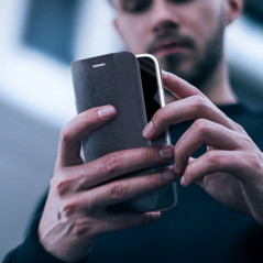 Peňaženkové puzdro Sensitive Book na Samsung Galaxy A36 Čierny