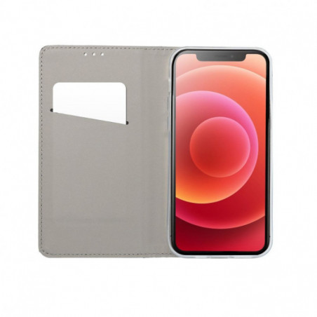 Peňaženkové puzdro Smart Case Book na XIAOMI Redmi Note 14 4G Červený