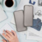 Peňaženkové puzdro Book Elegance na Samsung Galaxy A56 Elegant  Šedý