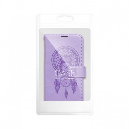 Peňaženkové puzdro MEZZO Book na Samsung Galaxy A26 Fialový (Purple)