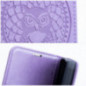 Peňaženkové puzdro MEZZO Book na XIAOMI Redmi Note 14 Pro 5G Fialový (Purple)
