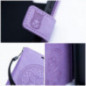 Peňaženkové puzdro MEZZO Book na XIAOMI Redmi Note 14 Pro 5G Fialový (Purple)