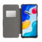 Peňaženkové puzdro Razor Book na XIAOMI Redmi Note 14 Pro 5G Uhlíkové vlákno, Karbónový vzor  Modrý