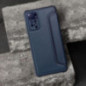 Peňaženkové puzdro Razor Book na XIAOMI Redmi Note 14 Pro 5G Uhlíkové vlákno, Karbónový vzor  Modrý
