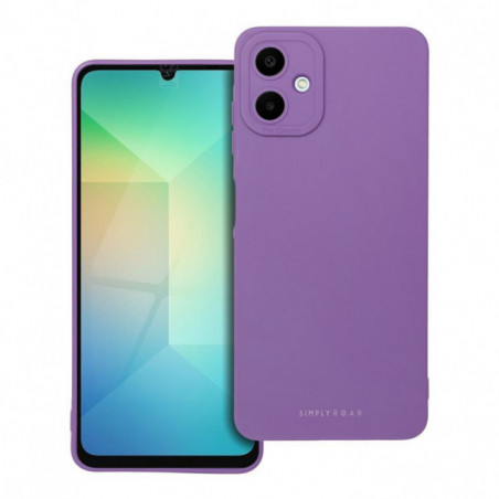 Kryt Roar Luna na Samsung Galaxy A06 Jednofarebný, Štýlový, Estetický doplnok  Fialový (Violet)