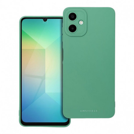Kryt Roar Luna na Samsung Galaxy A06 Jednofarebný, Štýlový, Estetický doplnok  Zelený