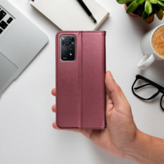 Peňaženkové puzdro Smart Magneto book na XIAOMI Redmi 14C Bordový