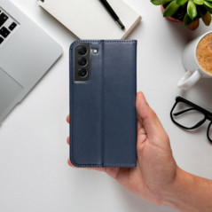 Peňaženkové puzdro Smart Magneto book na Samsung Galaxy A56 Tmavší modrý