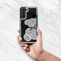 Kryt Teddy bear na XIAOMI Redmi Note 14 4G Strieborný