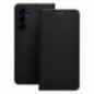 Peňaženkové puzdro LUNA Book Carbon na Samsung Galaxy A26 Uhlíkové vlákno, Elegant  Čierny