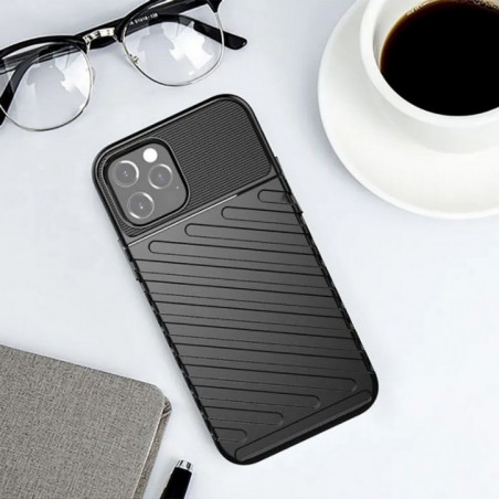 Kryt THUNDER na XIAOMI Redmi Note 14 4G Čierny