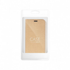 Peňaženkové puzdro LUNA Book Gold na XIAOMI Redmi Note 14 4G Elegant  Zlatý