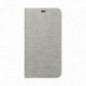 Peňaženkové puzdro LUNA Book Gold na XIAOMI Redmi Note 14 4G Elegant  Strieborný
