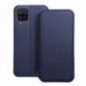 Peňaženkové puzdro Dual Pocket book na Samsung Galaxy A12 Tmavší modrý