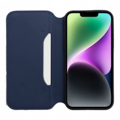 Peňaženkové puzdro Dual Pocket book na Samsung Galaxy A12 Tmavší modrý