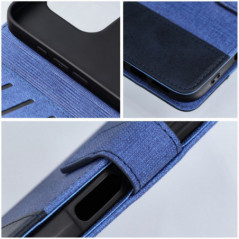 Peňaženkové puzdro GOMMA na Samsung Galaxy A12 Elegant  Modrý