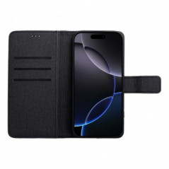 Peňaženkové puzdro GOMMA na Samsung Galaxy A12 Elegant  Čierny