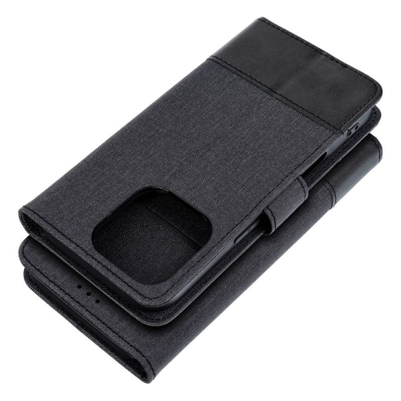 Peňaženkové puzdro GOMMA na Apple iPhone 16 Plus Elegant Čierny Peňaženkové puzdro GOMMA na Apple iPhone 16 Plus Elegant Čierny