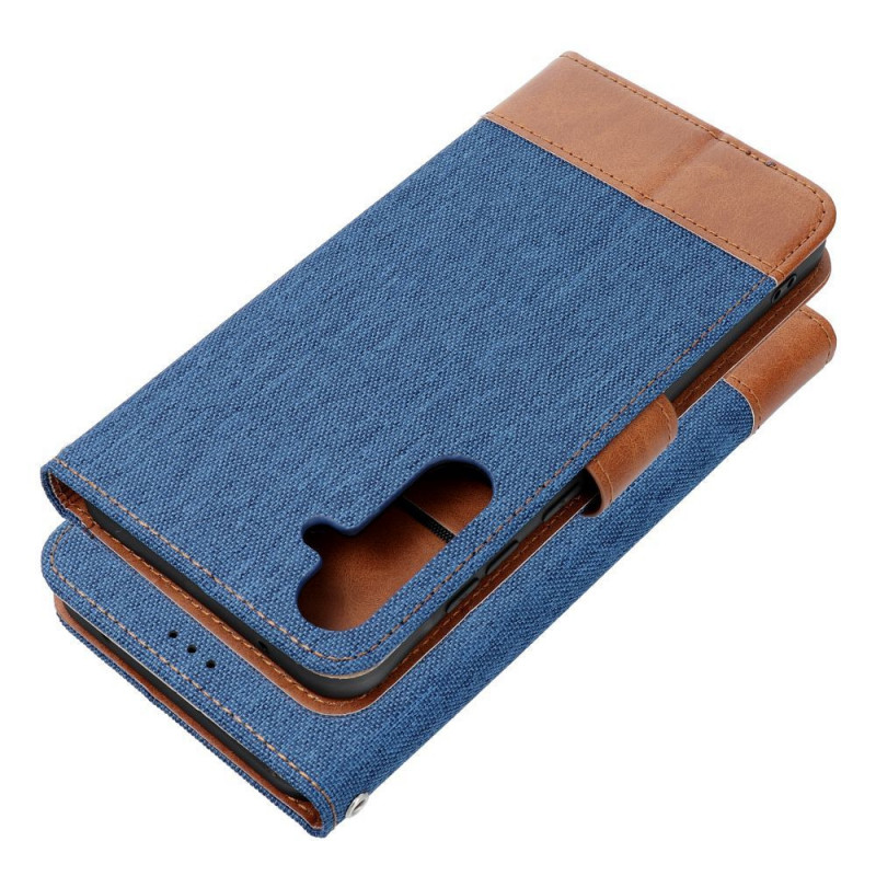 Peňaženkové puzdro JEANS na Samsung Galaxy A41 Elegant  Modrý