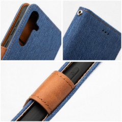 Peňaženkové puzdro JEANS na Samsung Galaxy A51 LTE Elegant  Modrý