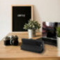 Peňaženkové puzdro FOLIO Side Magnet na Apple iPhone 15 Elegant, Karbónový vzor Čierny Peňaženkové puzdro FOLIO Side Magnet na Apple iPhone 15 Elegant, Karbónový vzor Čierny