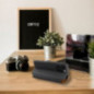 Peňaženkové puzdro FOLIO Side Magnet na Apple iPhone 16 Plus Elegant, Karbónový vzor Čierny Peňaženkové puzdro FOLIO Side Magnet na Apple iPhone 16 Plus Elegant, Karbónový vzor Čierny