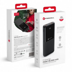 Forcell Power bank F-Energy P20k1 PD 20W QC 20000mAh čierna