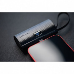 Forcell Power bank F-ENERGY Power Plug F5K3 PD 20W 5000 mAh čierna