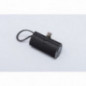Forcell Power bank F-Energy Power Plug F5K3 5 000mAh pre Type C PD 20W čierna Forcell Power bank F-Energy Power Plug F5K3 5 000mAh pre Type C PD 20W čierna