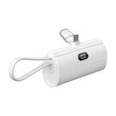 Forcell Power bank F-Energy Power Plug F5K3 5 000mAh pre Type C PD 20W biela