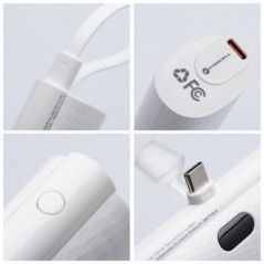 Forcell Power bank F-Energy Power Plug F5K3 5 000mAh pre Type C PD 20W biela