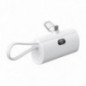 Forcell Power bank F-Energy Power Plug F5K3 5 000mAh pre Type C PD 20W biela Forcell Power bank F-Energy Power Plug F5K3 5 000mAh pre Type C PD 20W biela