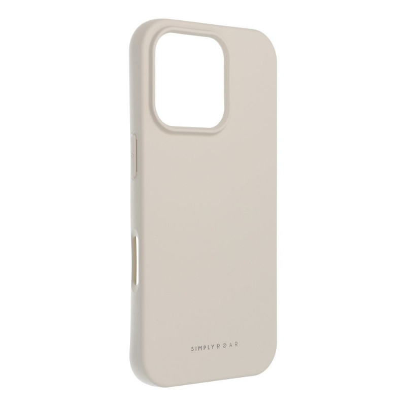 Kryt Roar Space na Apple iPhone 16 Pro Jednofarebný, Elegant  Aqua White