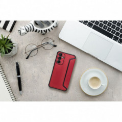 Peňaženkové puzdro Razor Book na Samsung Galaxy S23 Ultra 5G Uhlíkové vlákno, Karbónový vzor