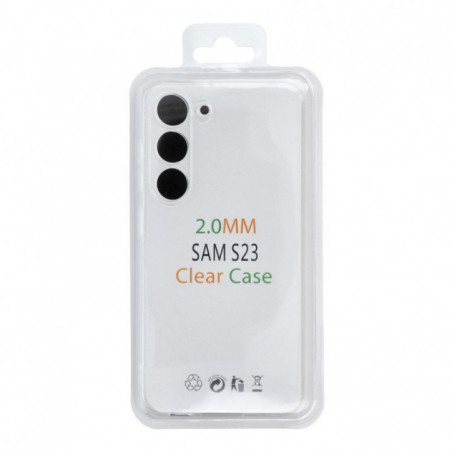 Kryt CLEAR 2mm BOX na Samsung Galaxy S25 Transparentný