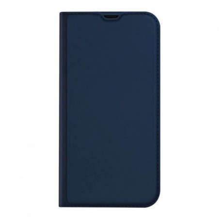 Kryt Dux Ducis Leather na Apple iPhone 13 Pro Modrý
