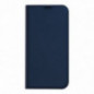 Kryt Dux Ducis Leather na Apple iPhone 13 Pro Modrý