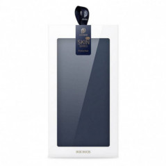 Kryt Dux Ducis Leather na Apple iPhone 13 Pro Modrý