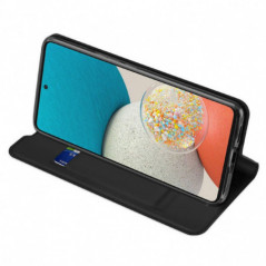 Kryt Dux Ducis Leather na Samsung Galaxy A53 5G Čierny