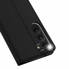 Kryt Dux Ducis Leather na Samsung Galaxy S23 5G Čierny