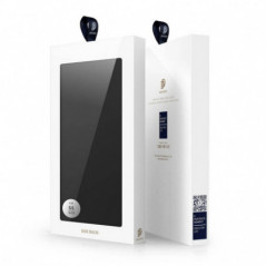 Kryt Dux Ducis Leather na Samsung Galaxy S23 5G Čierny