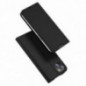 Kryt Dux Ducis Leather na Apple iPhone 14 Plus Čierny