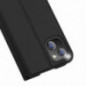 Kryt Dux Ducis Leather na Apple iPhone 14 Plus Čierny