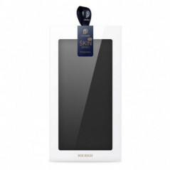 Kryt Dux Ducis Leather na Apple iPhone 14 Plus Čierny