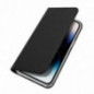 Kryt Dux Ducis Leather na Apple iPhone 15 Pro Max Čierny