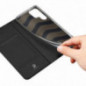 Kryt Dux Ducis Leather na Samsung Galaxy S23 Ultra 5G Čierny