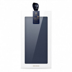 Kryt Dux Ducis Leather na Samsung Galaxy S23 Ultra 5G Modrý